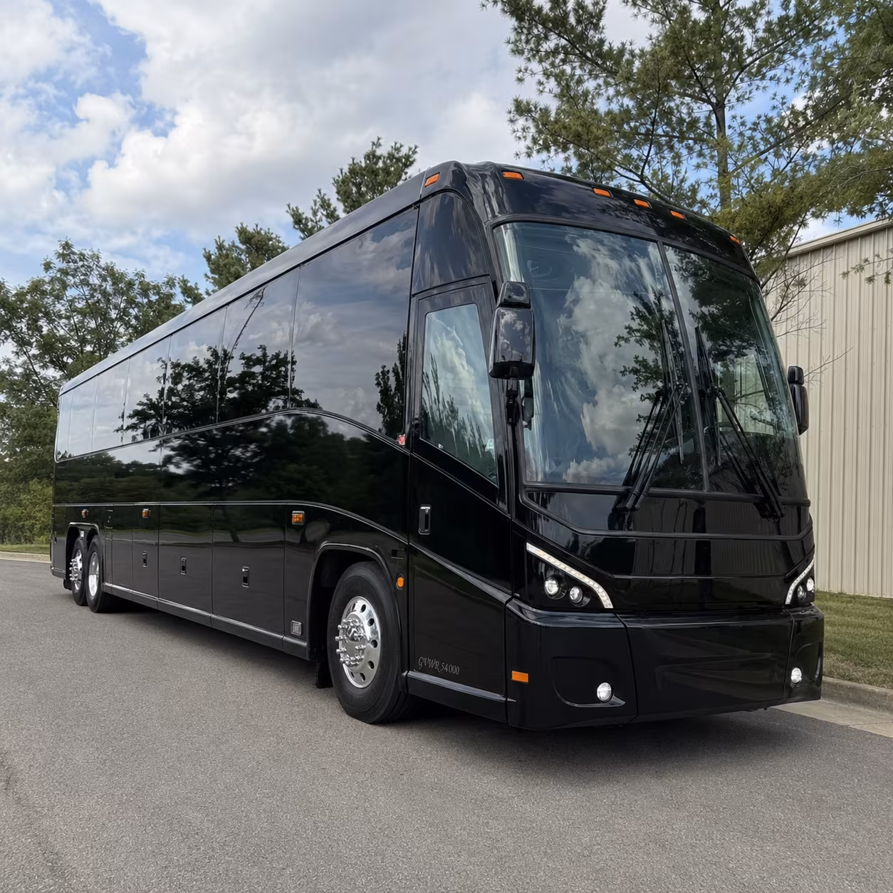 charter buses for wedding guests heading to venues in bloomfield hills and birmingham