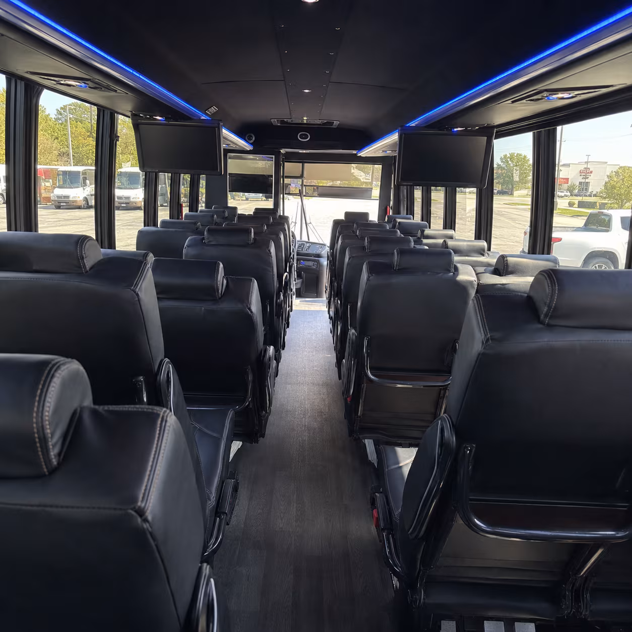minibus interior