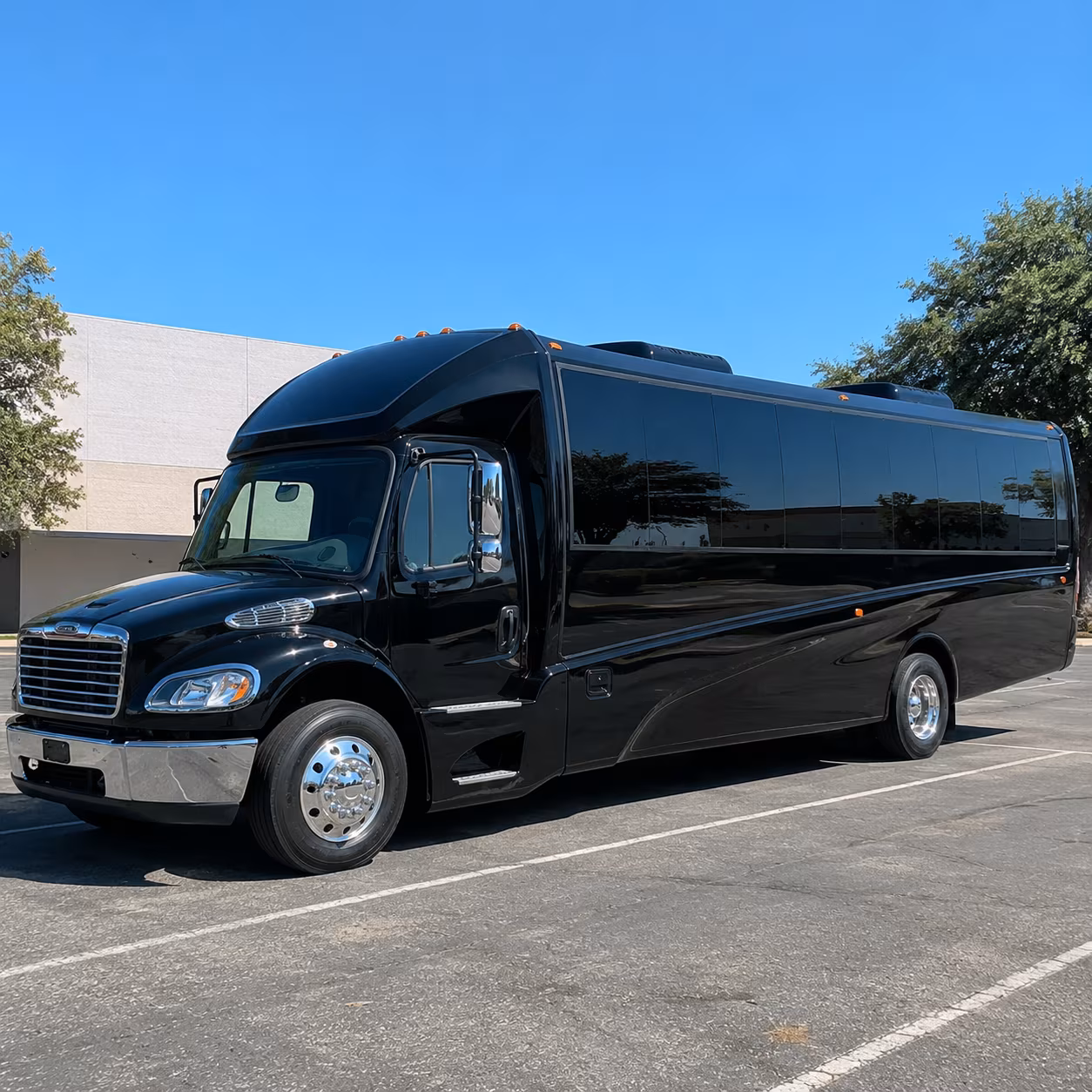transportation buses for bands performers and touring groups in troy