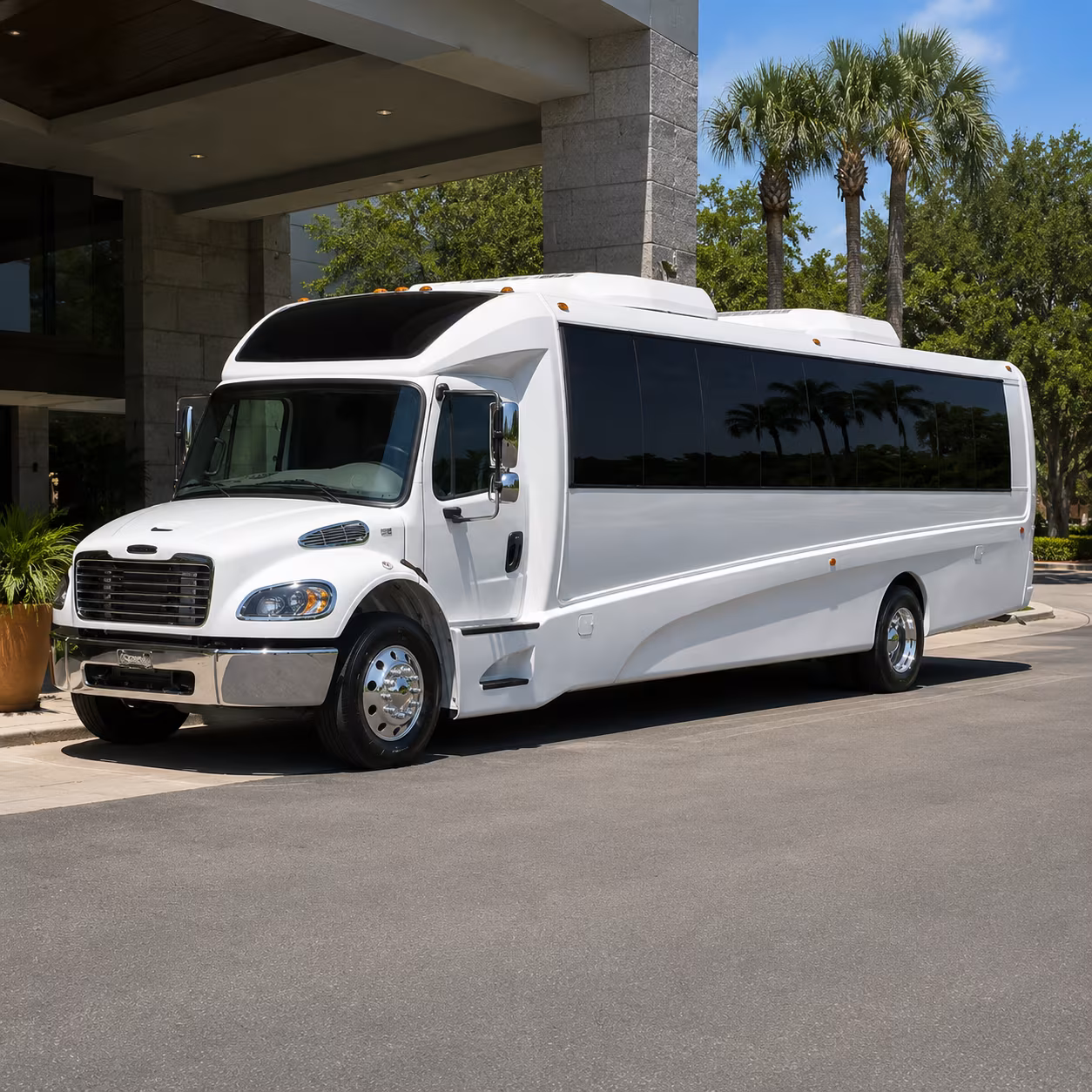 troy 35 passenger minibus