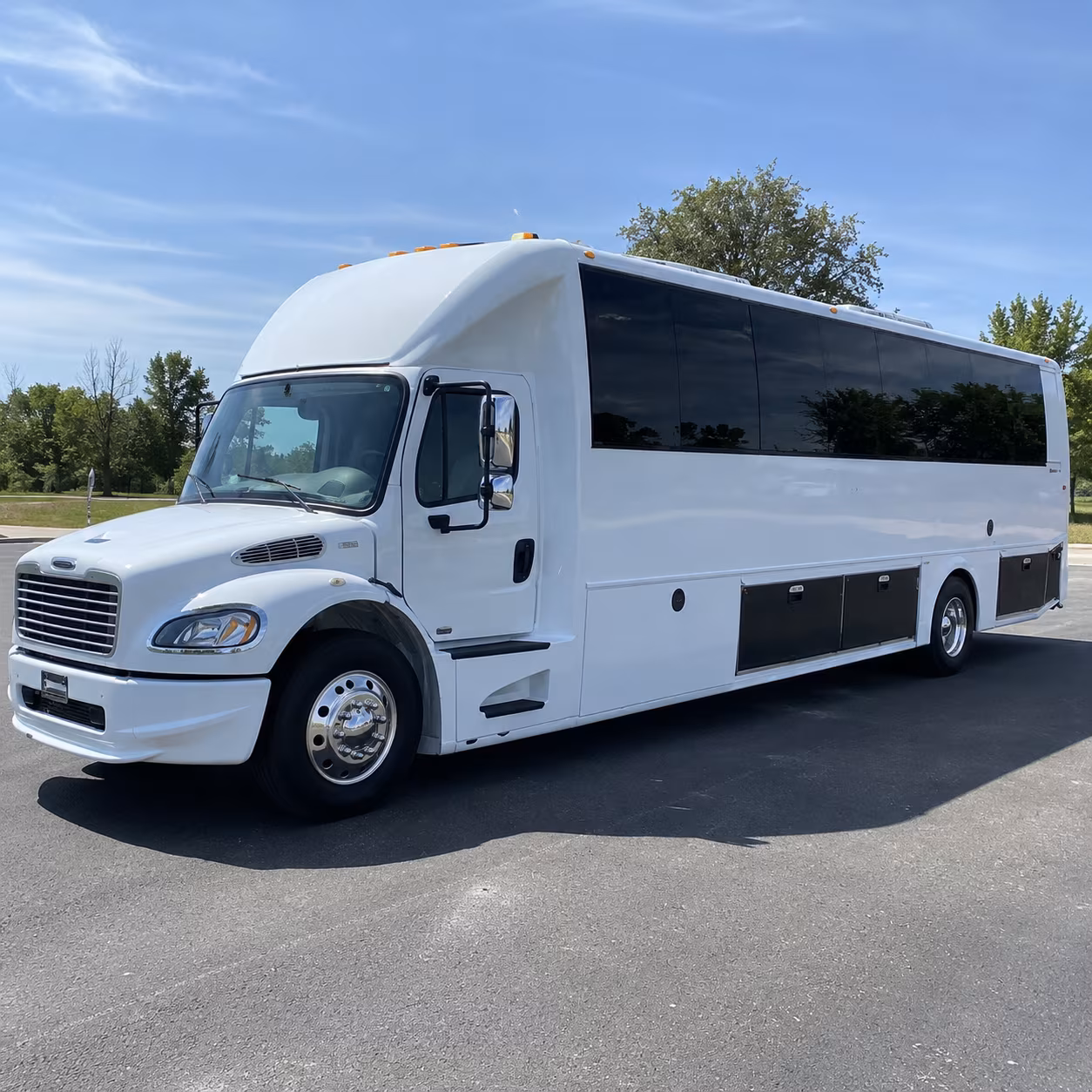 troy 40 passenger party bus