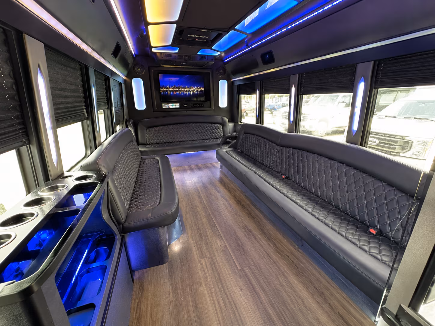 troy party bus rental gallery