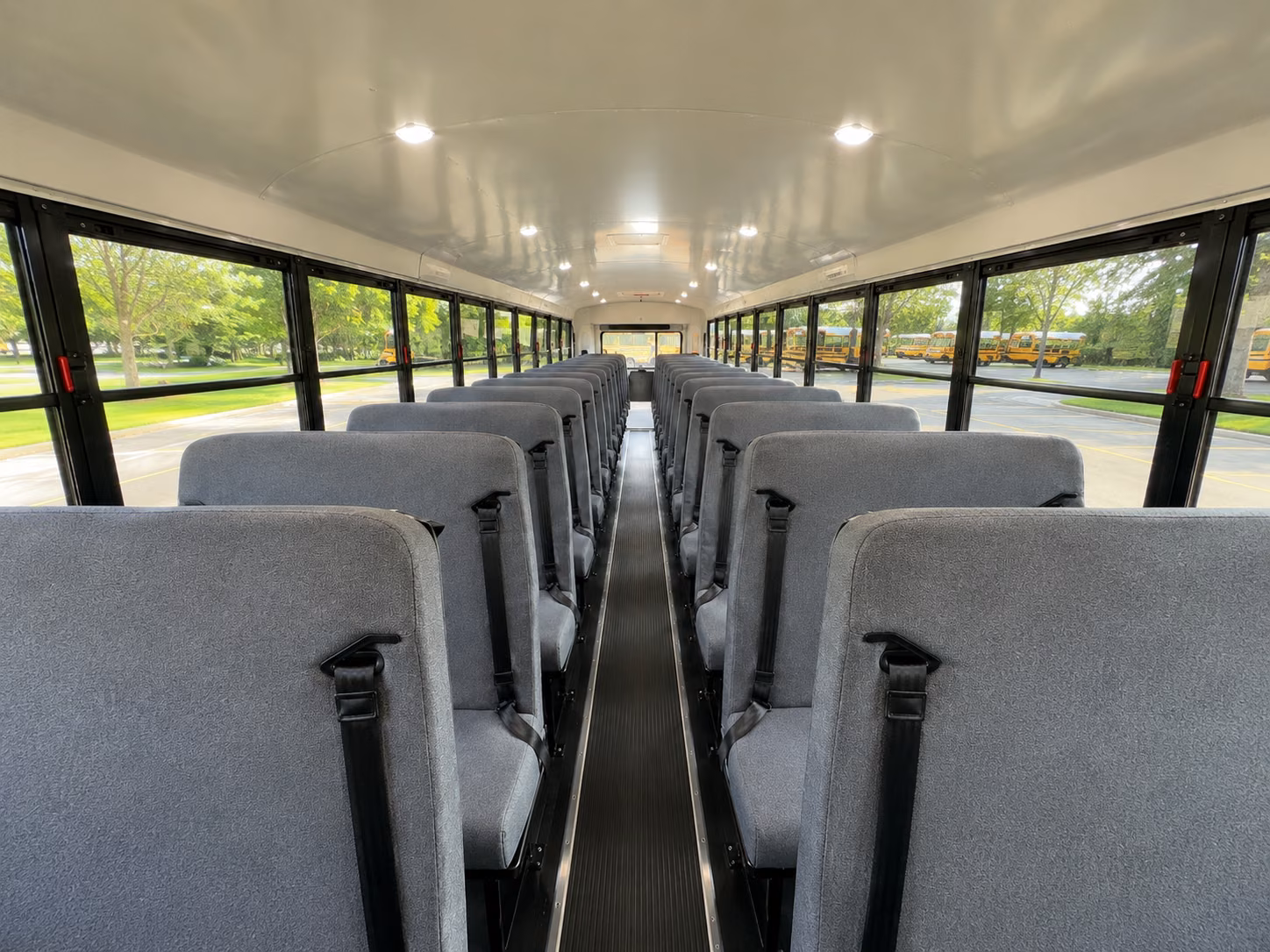 troy school bus interior