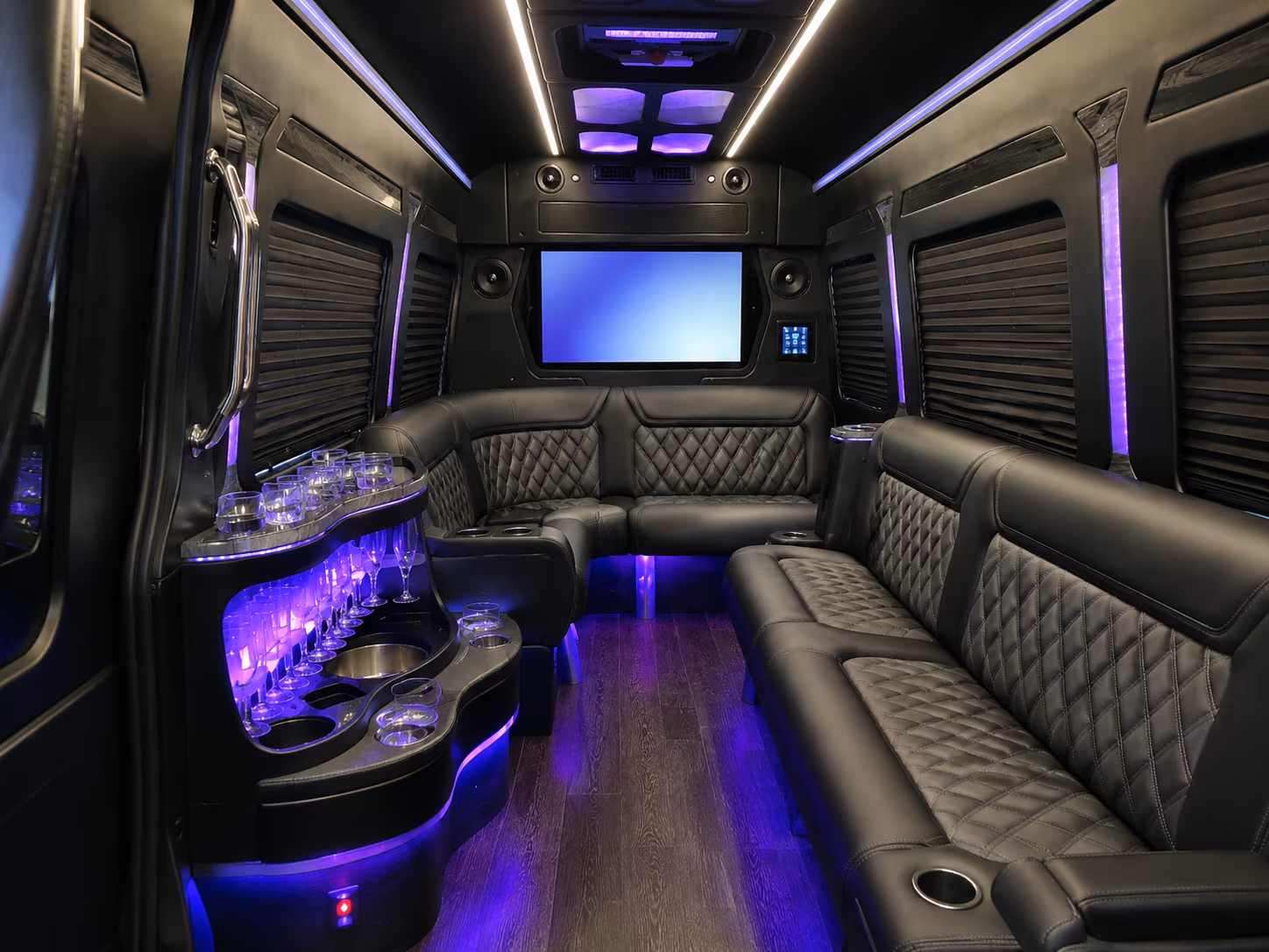 troy sprinter limousine inside