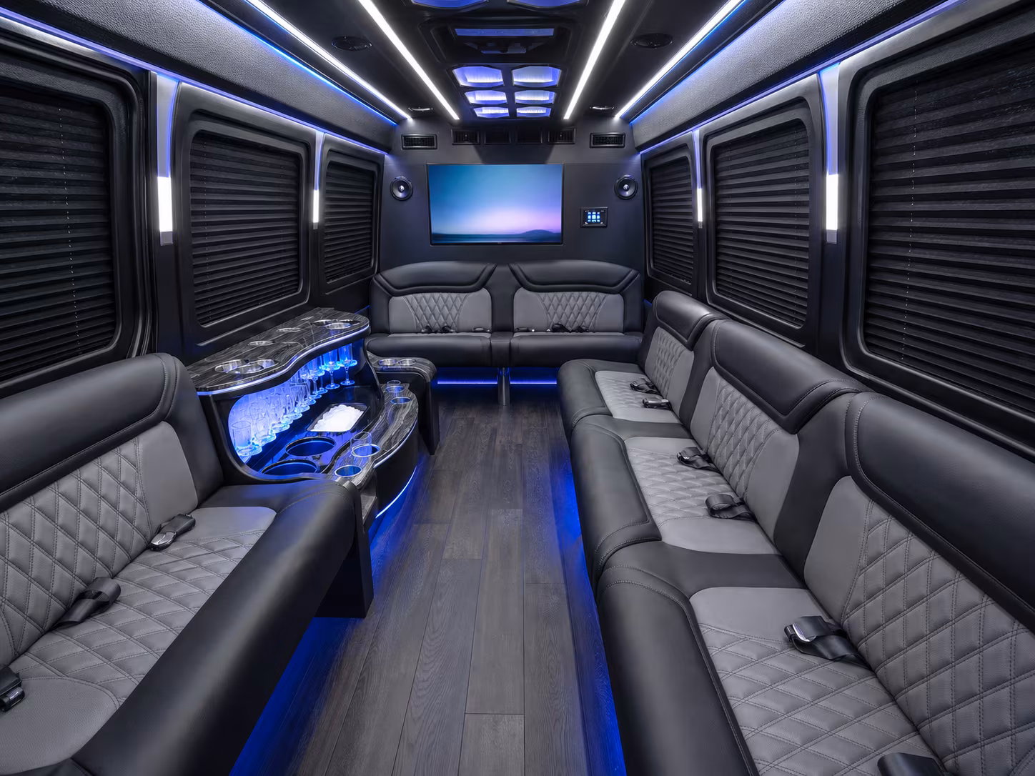 troy sprinter limousine interior